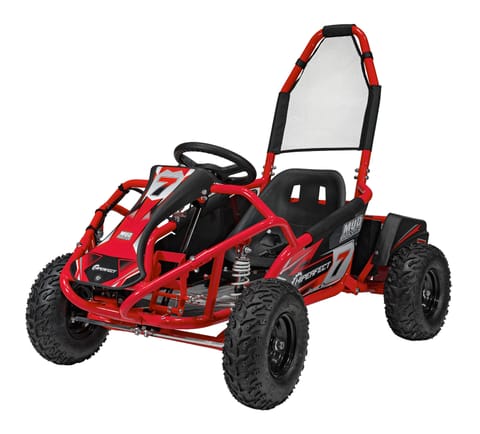 ⁨Gokart Na Akumulator Pojazd MUD MONSTER Czerwony⁩ w sklepie Wasserman.eu