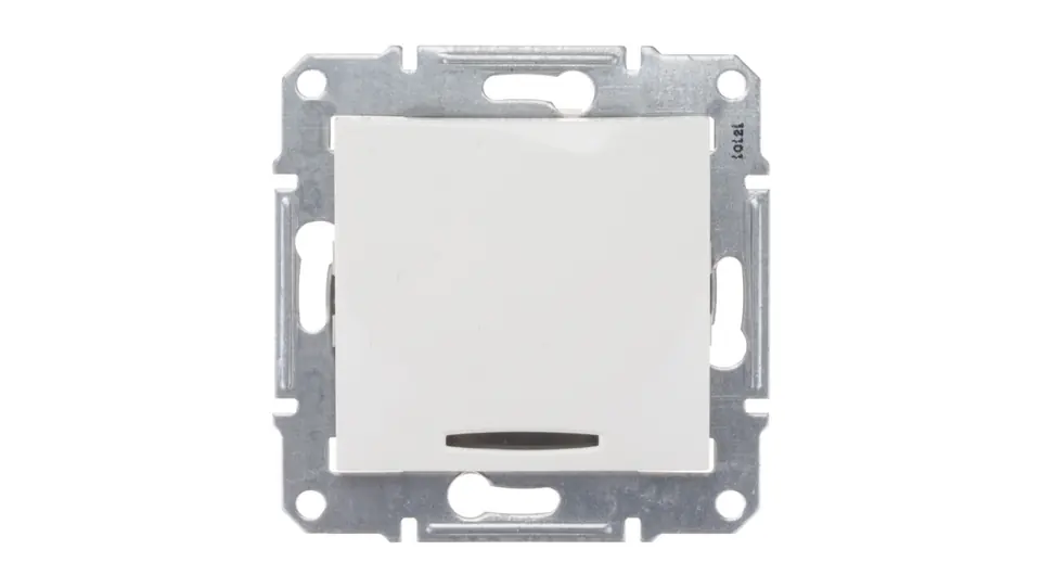 Sedna Einpoliger Stecker 10AX mit LED-Hintergrundbeleuchtung creme SDN1400123 im Wasserman.eu
