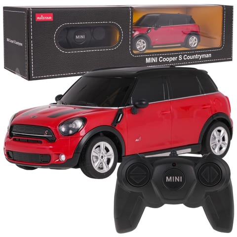 ⁨R/C 1:24 Mini Countryman Czerwony RASTAR⁩ w sklepie Wasserman.eu