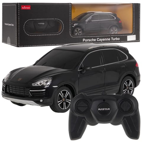R/C 1:24 Porsche Cayenne Turbo Czarny RASTAR w sklepie Wasserman.eu