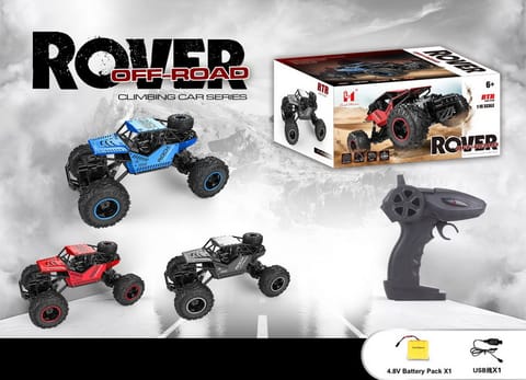 Crawler ROVER 1:16 R/C Czarny w sklepie Wasserman.eu