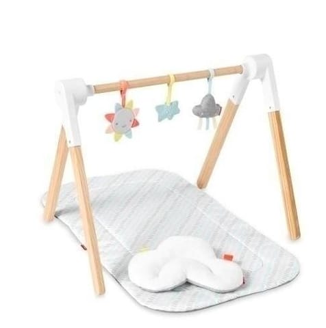 ⁨Silver Lining Cloud Wooden Activity Gym⁩ at Wasserman.eu