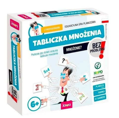 Gra Tabliczka mnożenia z profesorkiem w sklepie Wasserman.eu