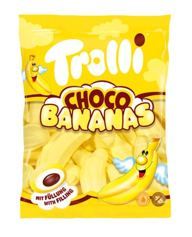 ⁨Trolli Choco Bananas 150 g⁩ w sklepie Wasserman.eu