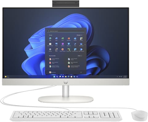 ⁨HP Pro 240 G10 All-in-One Desktop PC Intel® Core™ i5 16 GB DDR4-SDRAM 512 GB SSD Windows 11 Pro White⁩ at Wasserman.eu