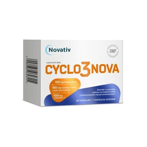 ⁨Novativ Cyclo3nova 60 kapsułek⁩ w sklepie Wasserman.eu