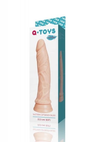 ⁨A-TOYS, Realistic Dildo, TPE, Flesh, 16,5 cm⁩ w sklepie Wasserman.eu