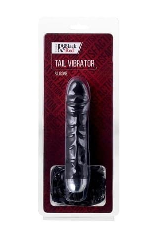 ⁨xBlack & Red, Vibrator, 6 vibration modes, silicone, black, 16 cm, O 3.5 cm⁩ w sklepie Wasserman.eu