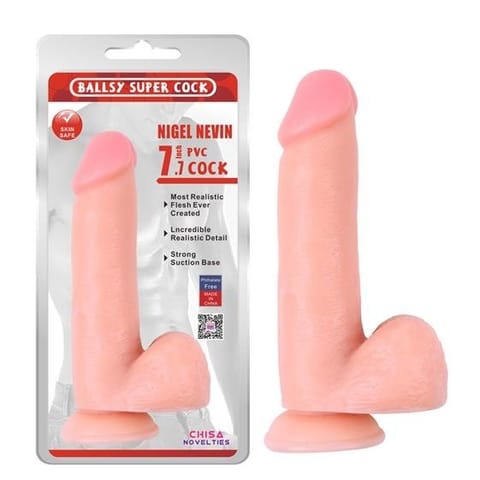 ⁨Nigel Nevin 7.7" Dildo Flesh⁩ w sklepie Wasserman.eu