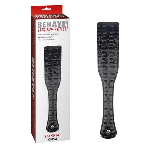 ⁨Behave! Spank Me Paddle Black⁩ w sklepie Wasserman.eu