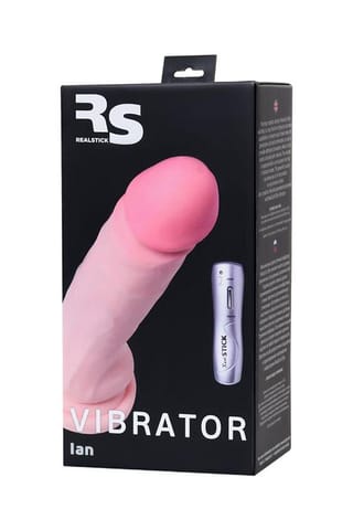 ⁨RealStick Elite, Vibrator on a suction cup, body, 7 vibration modes, 17 cm⁩ w sklepie Wasserman.eu