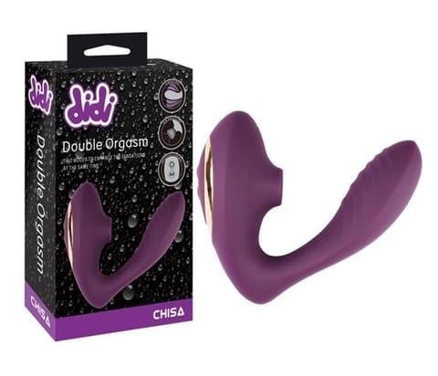 ⁨Didi Double Orgasm Sucking Massager Purple⁩ w sklepie Wasserman.eu