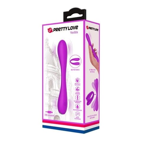 ⁨Pretty Love Yedda Vibrator/Stimulator Purple⁩ w sklepie Wasserman.eu