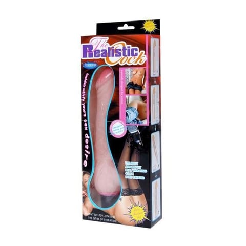 ⁨Realistic Cock Vibrator 24cm Flesh⁩ w sklepie Wasserman.eu