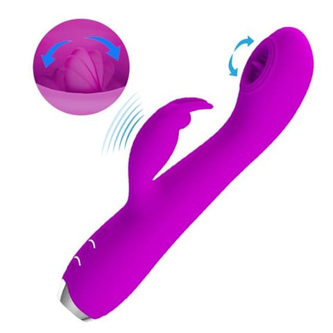 ⁨Pretty Love Rachel licking Vibrator Purple⁩ w sklepie Wasserman.eu