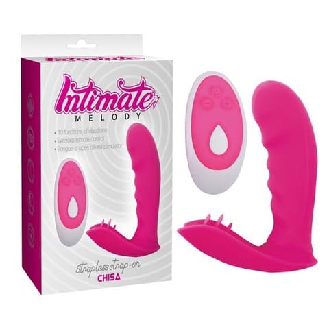 ⁨Intimate Melody Strapless Strap-on Pink⁩ w sklepie Wasserman.eu