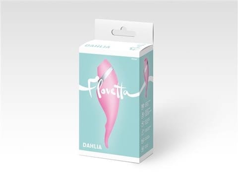 ⁨Multifunctional erogenous zone stimulator Flovetta by Toyfa DAHLIA, silicone, pink, 14 cm⁩ w sklepie Wasserman.eu