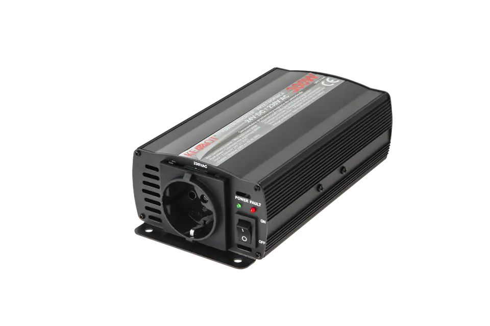 ⁨INverter KEMOT 24V/230V 300W (type F:German)⁩ at Wasserman.eu