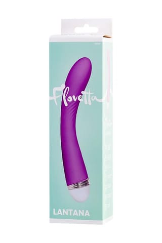 ⁨Vibrator Flovetta by Toyfa Lantana, silicone, purple, 22 cm⁩ w sklepie Wasserman.eu