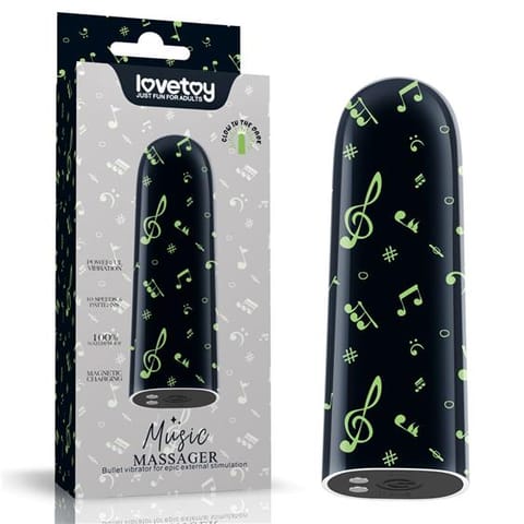 ⁨Rechargeable Glow-in-the-dark Music Massager⁩ w sklepie Wasserman.eu