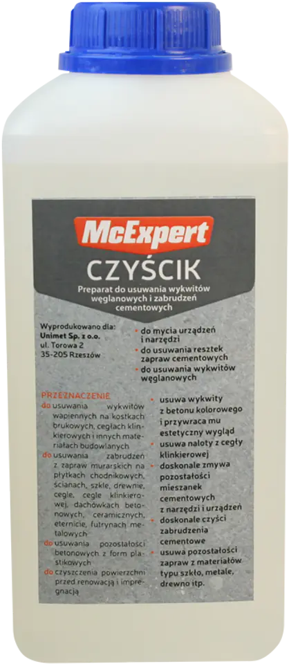 ⁨CZYŚCIK DO ZAPRAW MURARSKICH NA NARZĘDZIACH 1L⁩ w sklepie Wasserman.eu