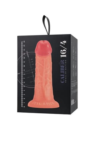 ⁨Realistic dildo Caliber 16/4 , PVC, flesh,  length 16cm, diameter 4cm⁩ w sklepie Wasserman.eu