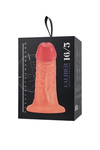 ⁨Realistic dildo Caliber 16/5 , PVC, flesh,  length 16cm, diameter 5cm⁩ w sklepie Wasserman.eu