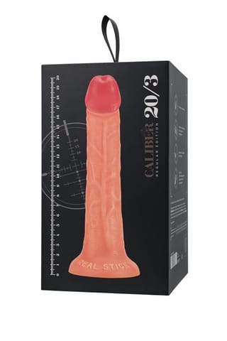 ⁨Realistic dildo Caliber 20/3 , PVC, flesh,  length 20cm, diameter 3cm⁩ w sklepie Wasserman.eu