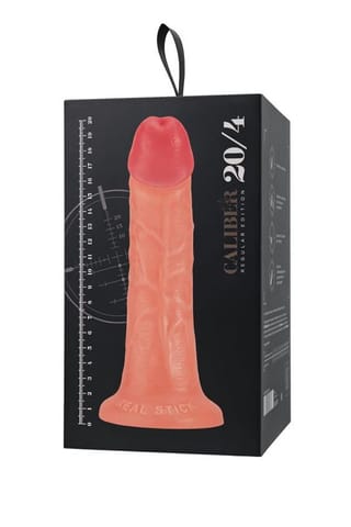 ⁨Realistic dildo Caliber 20/4 , PVC, flesh,  length 20cm, diameter 4cm⁩ w sklepie Wasserman.eu