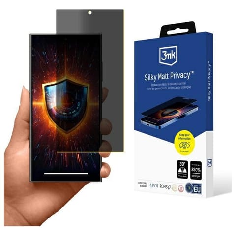 ⁨3MK Silky Matt Privacy Sam S24 Ultra S928 Folia prywatyzująca⁩ w sklepie Wasserman.eu