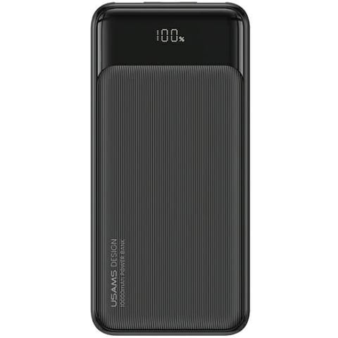 ⁨USAMS Powerbank 10000mAh 10W 1C+2A czarny/black XY Series 10KCD19801 (US-CD198)⁩ w sklepie Wasserman.eu