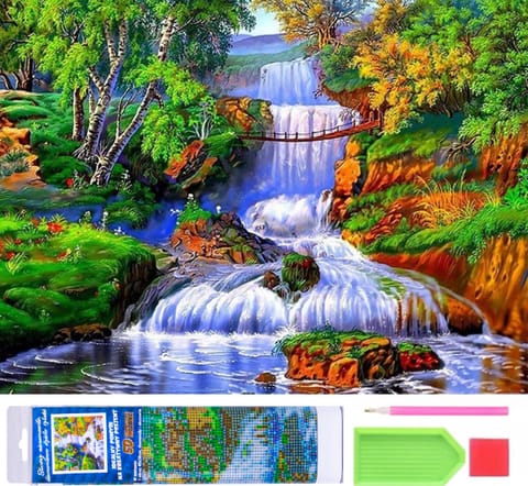 ⁨Diamond Painting Haft Diamentowy Mozaika Zestaw 5D⁩ w sklepie Wasserman.eu