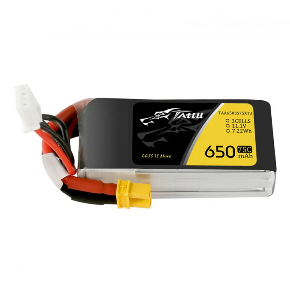 ⁨650mAh 11.1V 75C TATTU Gens Ace XT30⁩ w sklepie Wasserman.eu