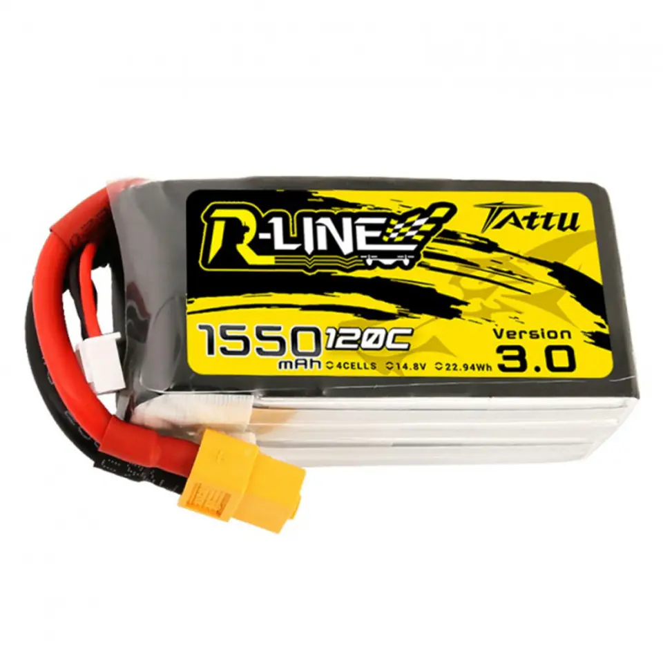 1550mAh 14.8V 120C TATTU R-Line Gens Ace at Wasserman.eu