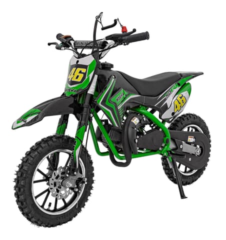 ⁨Mini Cross Spalinowy Motor Pojazd RENEGADE 50R Zielony⁩ w sklepie Wasserman.eu