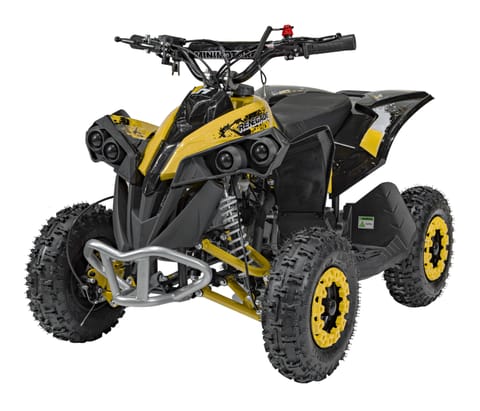 ⁨Mini Quad Spalinowy Pojazd RENEGADE HIPERFECT 49CC Żółty⁩ w sklepie Wasserman.eu