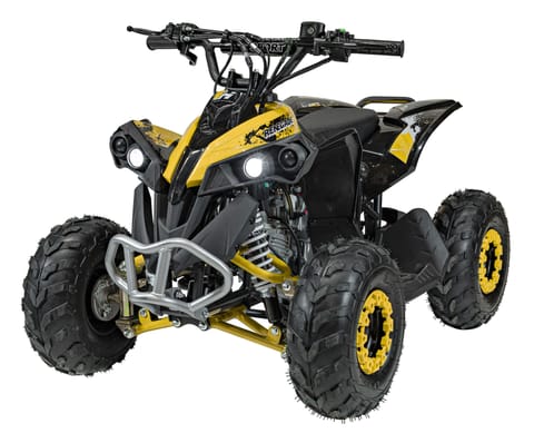 ⁨Mini Quad Spalinowy Pojazd RENEGADE HIPERFECT 110CC Żółty⁩ w sklepie Wasserman.eu