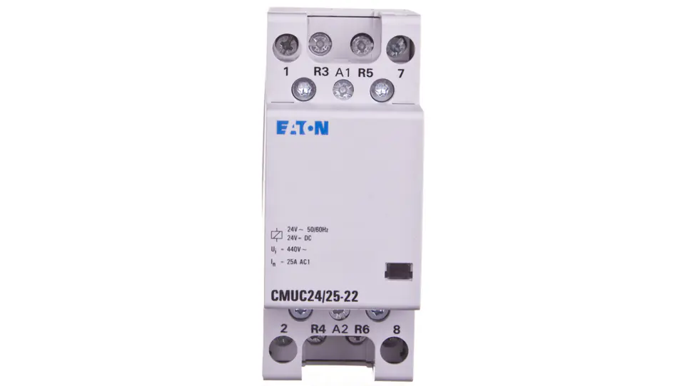 ⁨Stycznik modułowy 25A 2Z 2R 24V AC/DC CMUC24/25-22 137402⁩ w sklepie Wasserman.eu