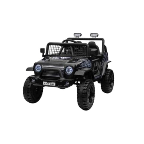 ⁨Jeep Na Akumulator Pojazd OFF ROAD 4x4 SPORT Czarny⁩ w sklepie Wasserman.eu