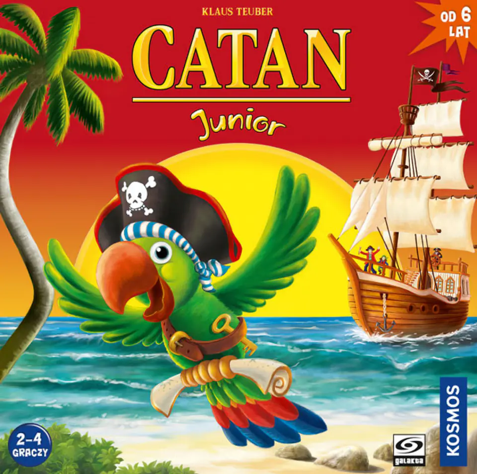 ⁨GRA PLANSZOWA CATAN JUNIOR - podstawa GALAKTA⁩ w sklepie Wasserman.eu