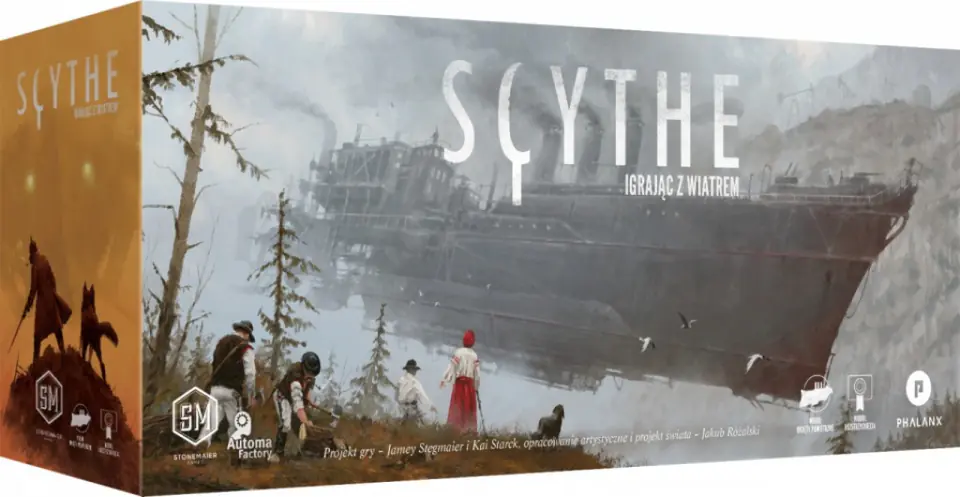 ⁨GRA SCYTHE: IGRAJĄC Z WIATREM - dodatek PHALANX GAMES⁩ w sklepie Wasserman.eu