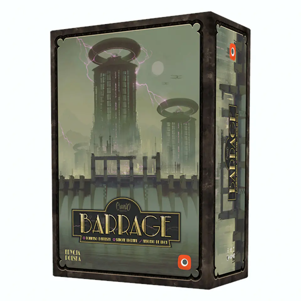 ⁨GRA PLANSZOWA BARRAGE - podstawa PORTAL GAMES⁩ w sklepie Wasserman.eu