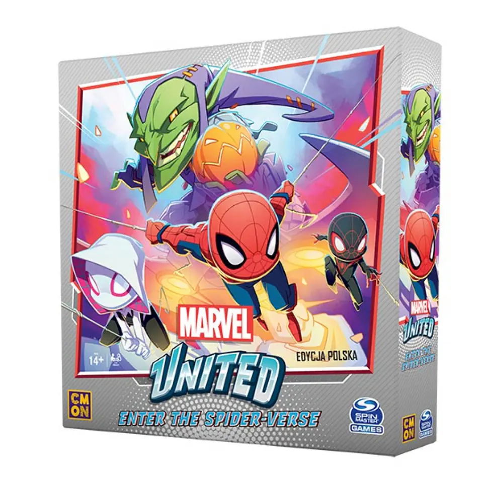 ⁨GRA MARVEL UNITED: ENTER THE SPIDER-VERSE - dodatek - PORTAL GAMES⁩ w sklepie Wasserman.eu