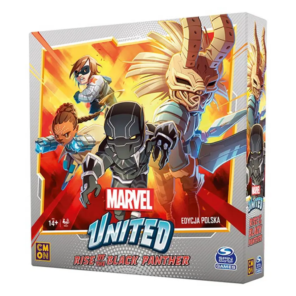 ⁨GRA MARVEL UNITED: RISE OF THE BLACK PANTHER - dodatek - PORTAL GAMES⁩ w sklepie Wasserman.eu