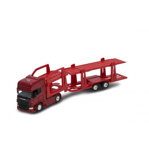 ⁨WELLY TRUCK 1:64 SCANIA R730 TRANSPORTER⁩ w sklepie Wasserman.eu