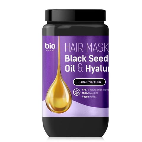 ⁨BIO NATURELL Black Seed Oil & Hyaluronic Acid Maska do włosów 946 ml⁩ w sklepie Wasserman.eu