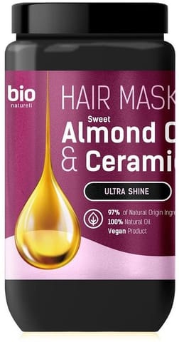 ⁨BIO NATURELL Sweet Almond Oil & Ceramides Maska do włosów 946 ml⁩ w sklepie Wasserman.eu