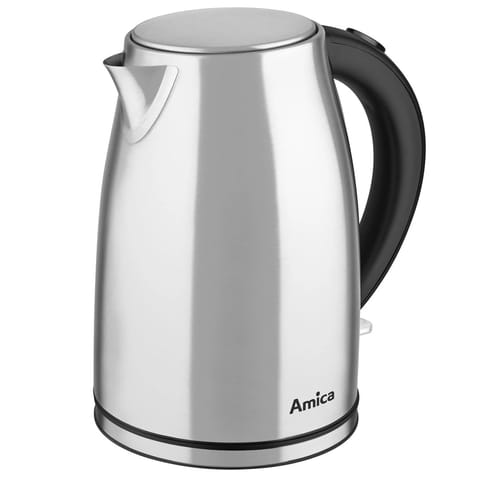 ⁨Amica KF 3038 INOX 1.7L 2200W Electric Kettle Silver⁩ at Wasserman.eu