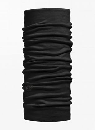 ⁨BUFF Chusta wielofunkcyjna MERINO LIGHTWEIGHT dla dorosłych SOLID BLACK⁩ w sklepie Wasserman.eu