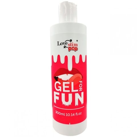 ⁨Gel for Fun lubrykant 2 w 1 na bazie wody 300ml Lovestim⁩ w sklepie Wasserman.eu